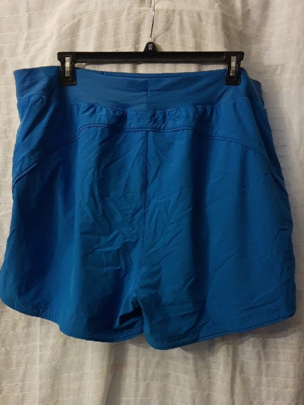 Lands' End Electric Blue Women's Athletic/Swim Shorts - Picture 3 of 5